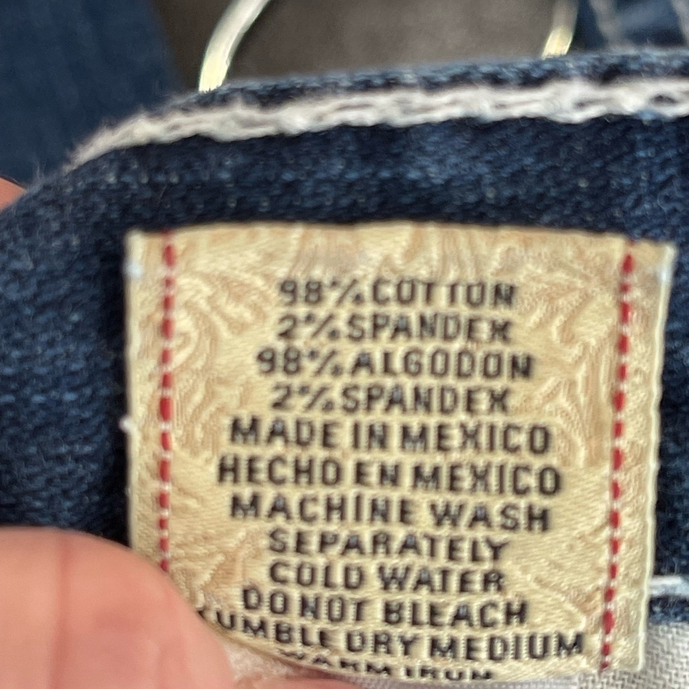 Bke Lexi Flare Boot Jean In A Size 26 White Stitc… - image 5